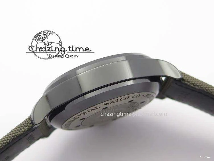 MIROTIME 0331 Chic Big Pilot Real PR IW501902 Real Ceramic ZF 1:1 Best Edition On Nylon Strap A 7275